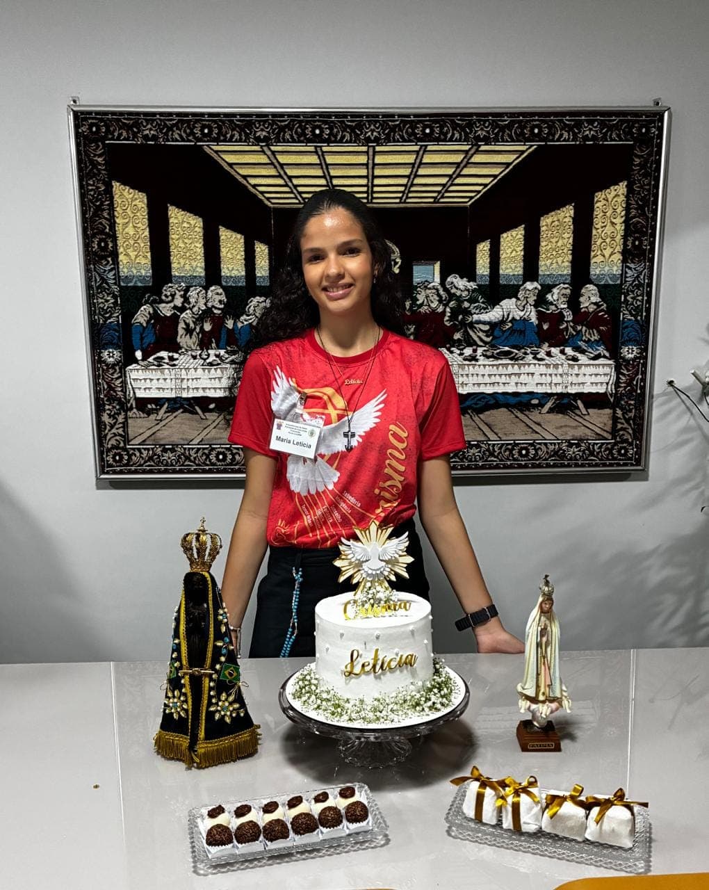 Maria Letícia na Crisma