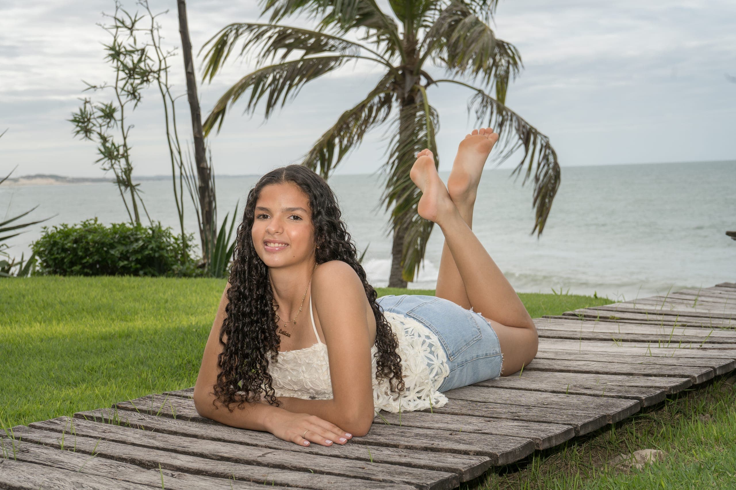 Maria Letícia — ensaio de 15 anos