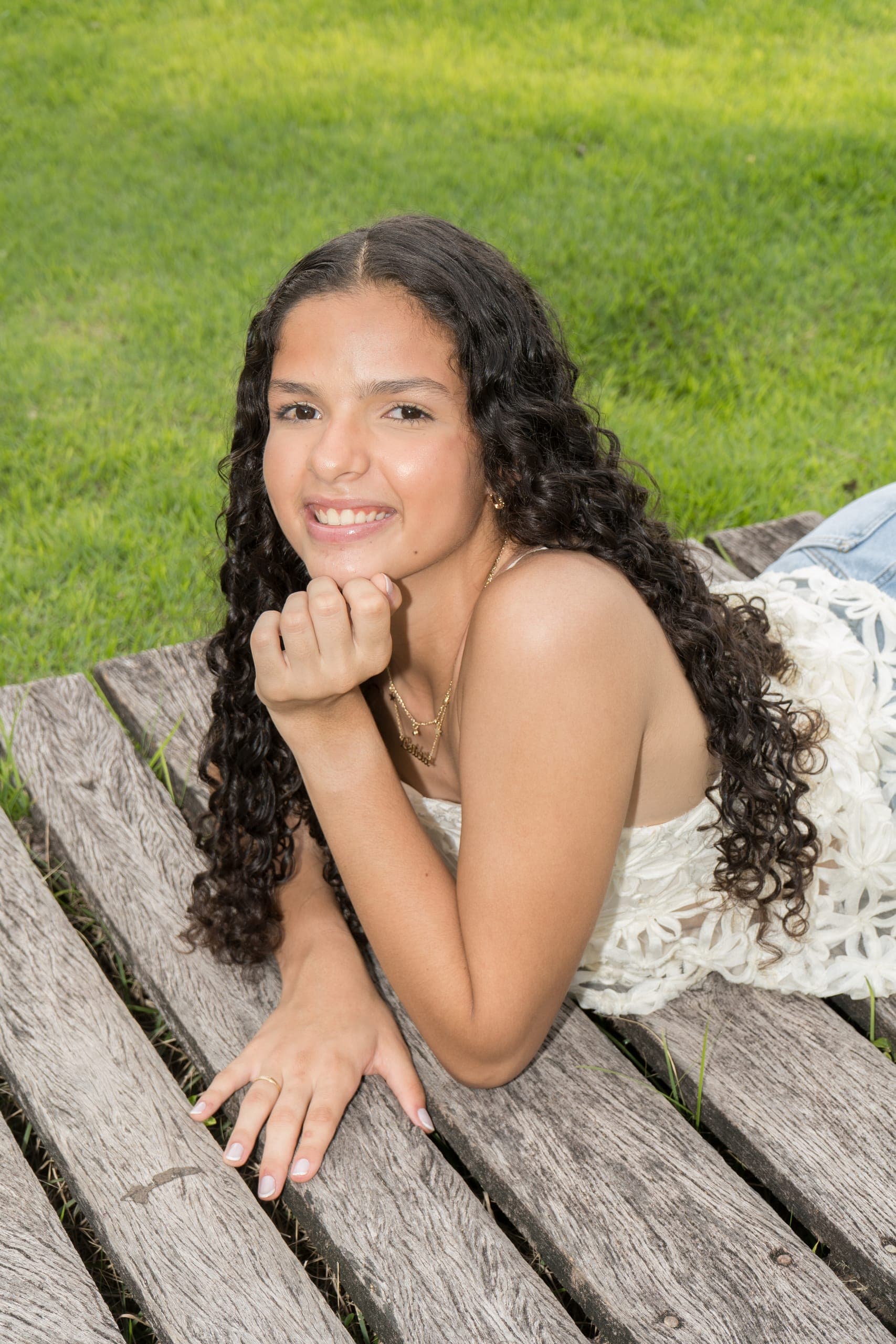 Maria Letícia — ensaio de 15 anos