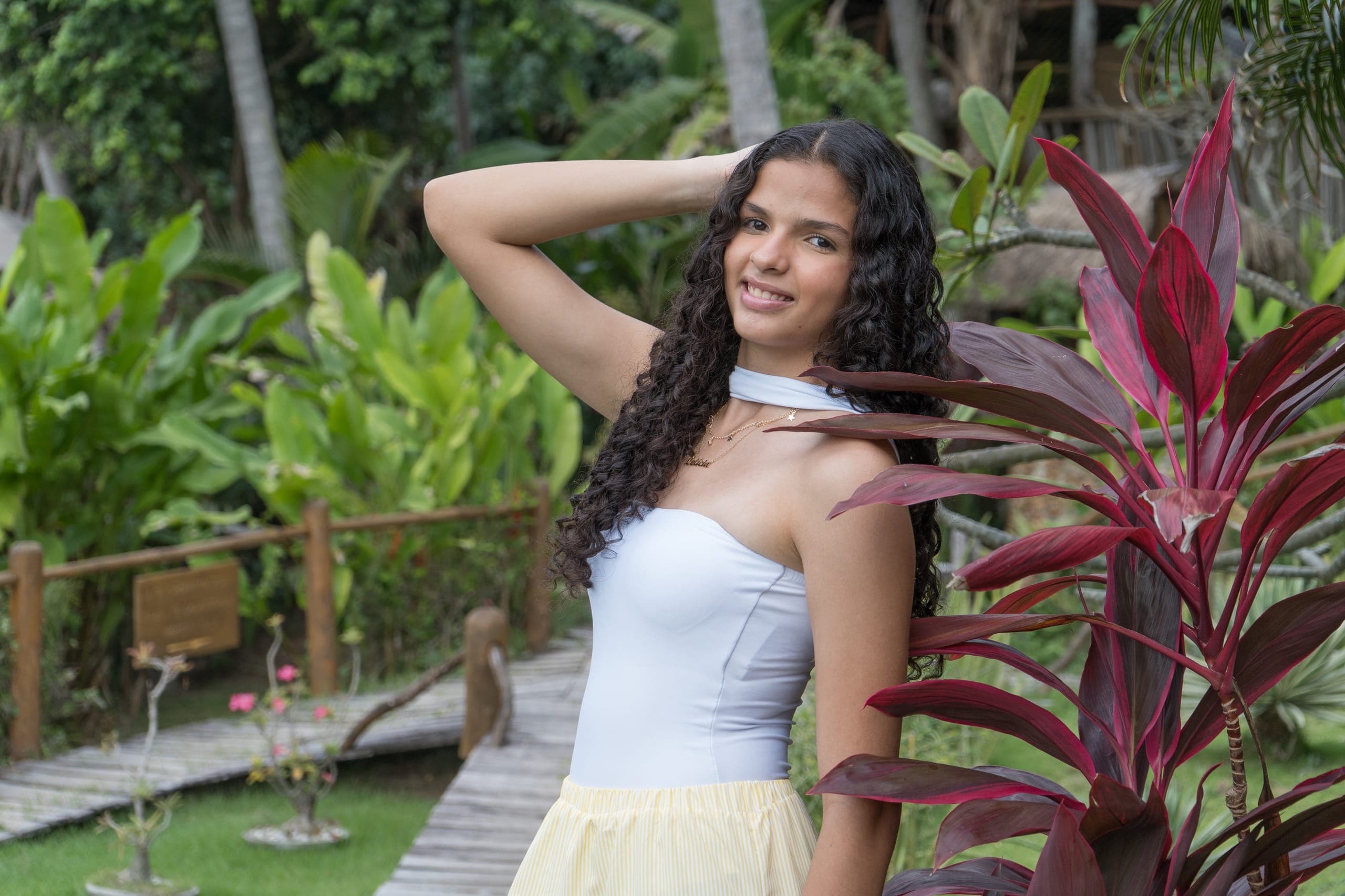 Maria Letícia — ensaio de 15 anos