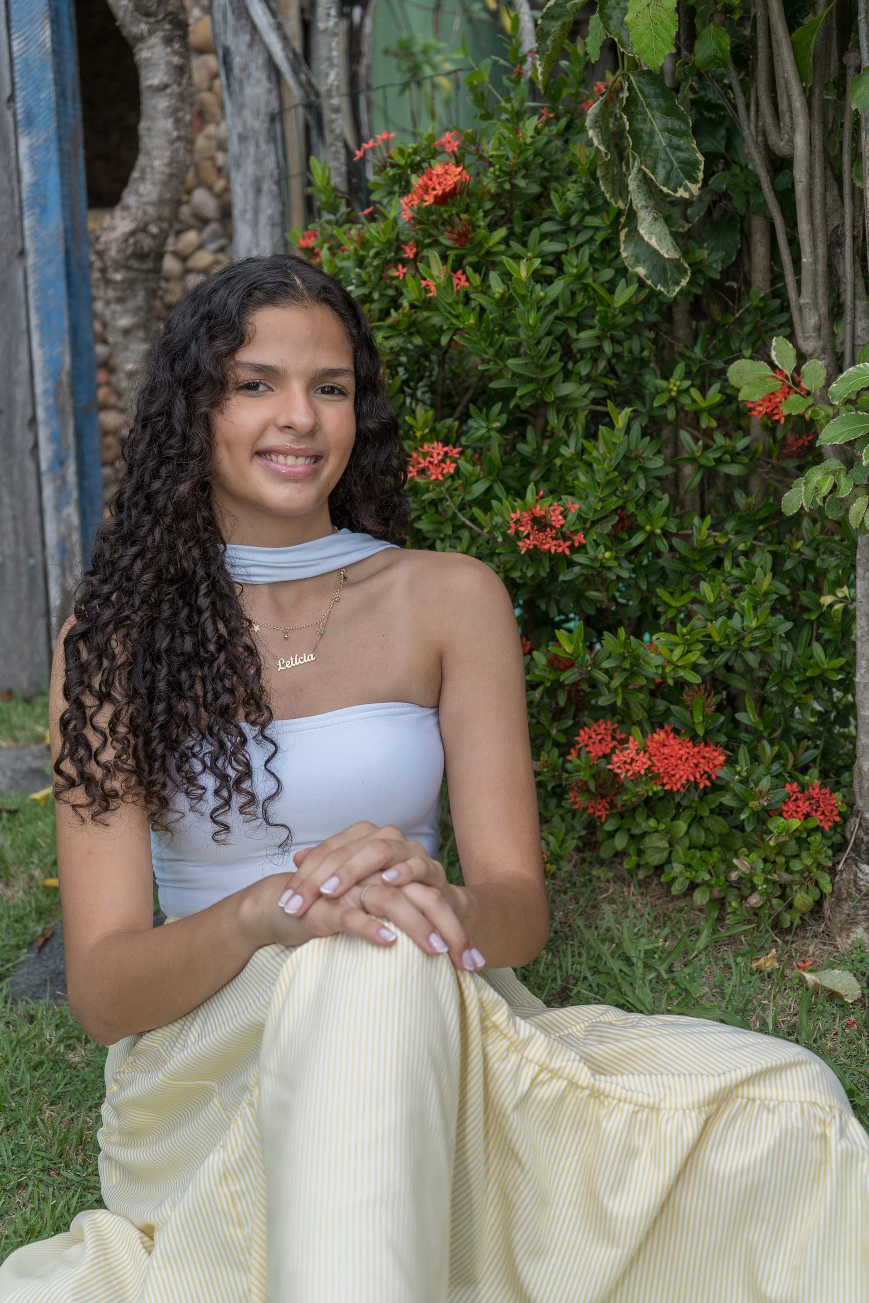 Maria Letícia — ensaio de 15 anos